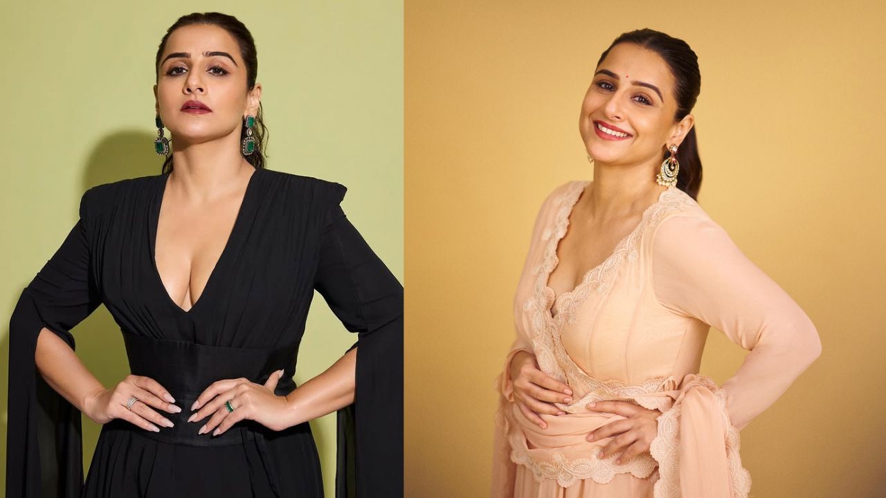 Vidya Balan : పద్దతిగా చీరకట్టి… వినయంగా ఫోజులిస్తున్న విద్యాబాలన్