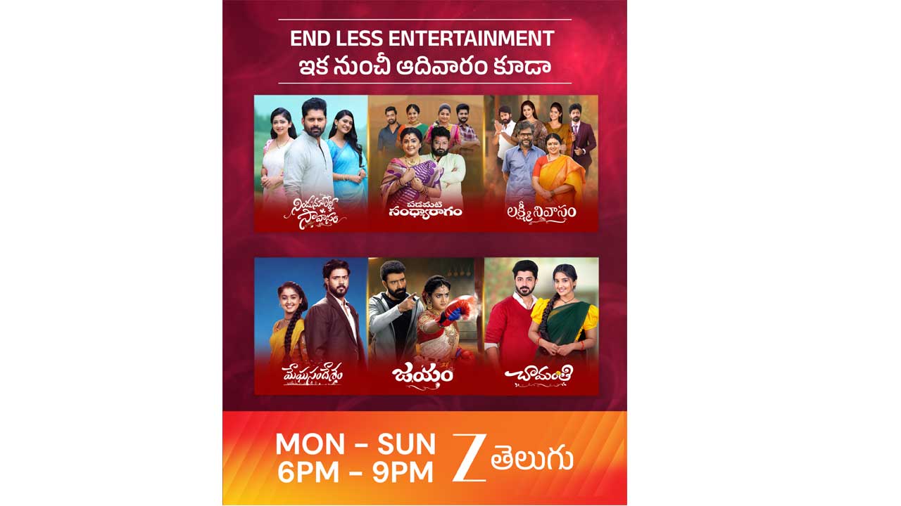 Zee Telugu : ఆదివారం కూడా జీ తెలుగు సీరియల్స్