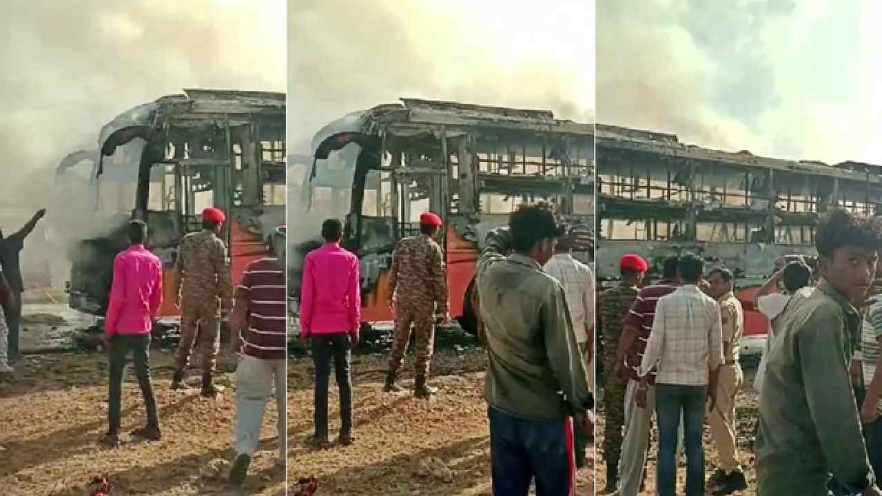 Rajasthan: రాజస్థాన్‌లో ఘోర బస్సు ప్రమాదం.. 19 మంది సజీవ దహనం..