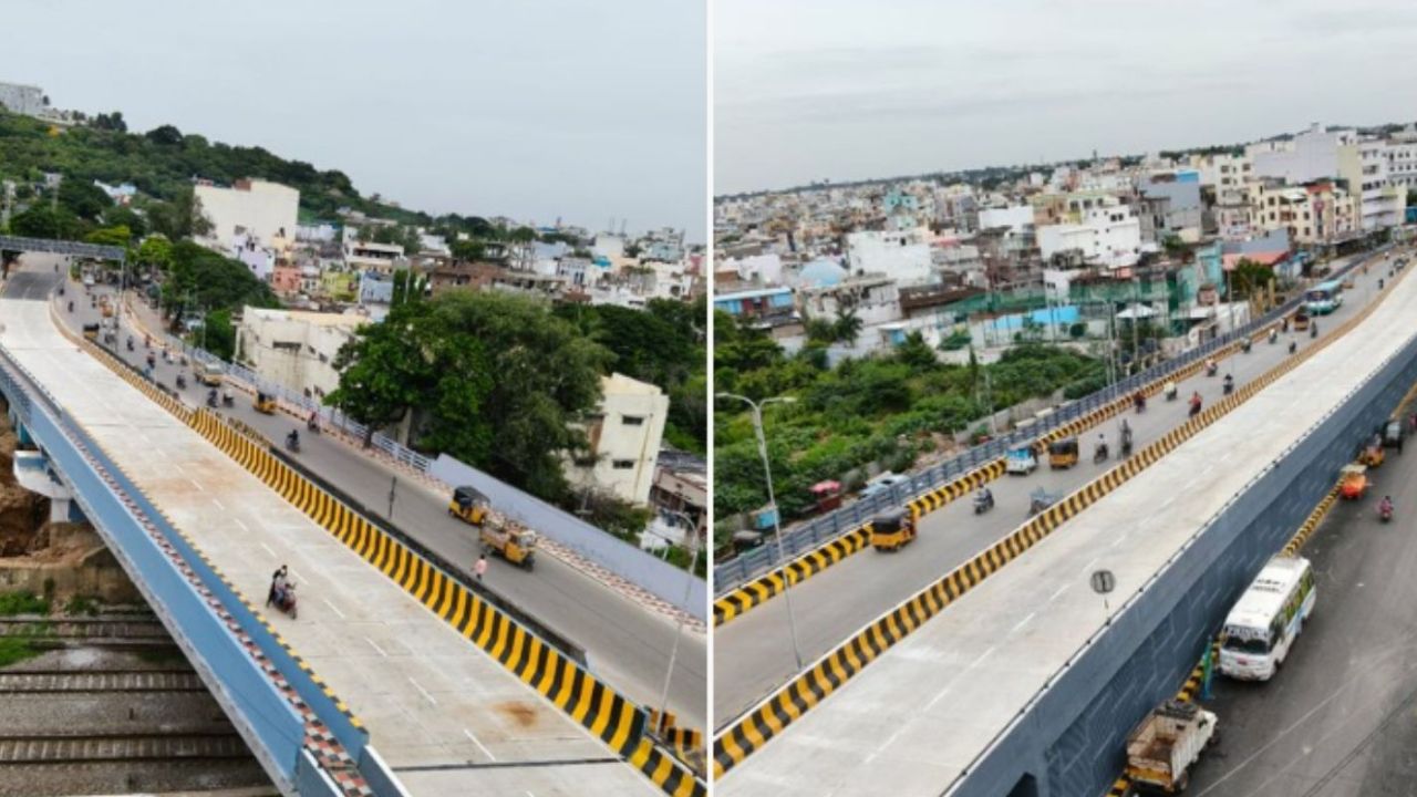 Falaknuma Road Over Bridge: ఫలక్‌నుమా రోడ్ ఓవర్ బ్రిడ్జిని ప్రారంభించిన మంత్రి పొన్నం ప్రభాకర్..