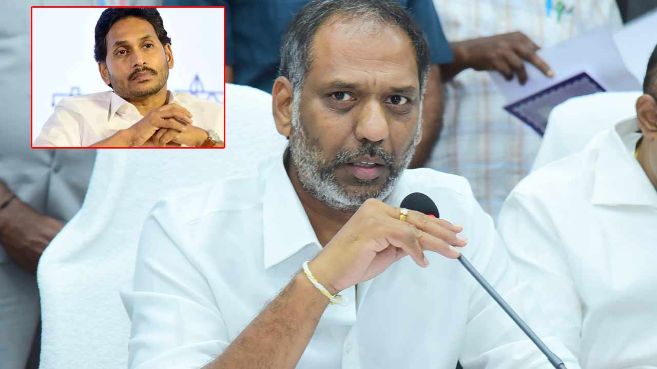 Minister Gottipati: రెడ్ కార్పెట్⁬పై తిరిగే జగన్⁬కు తుఫాను గురించి మాట్లాడే అర్హత లేదు