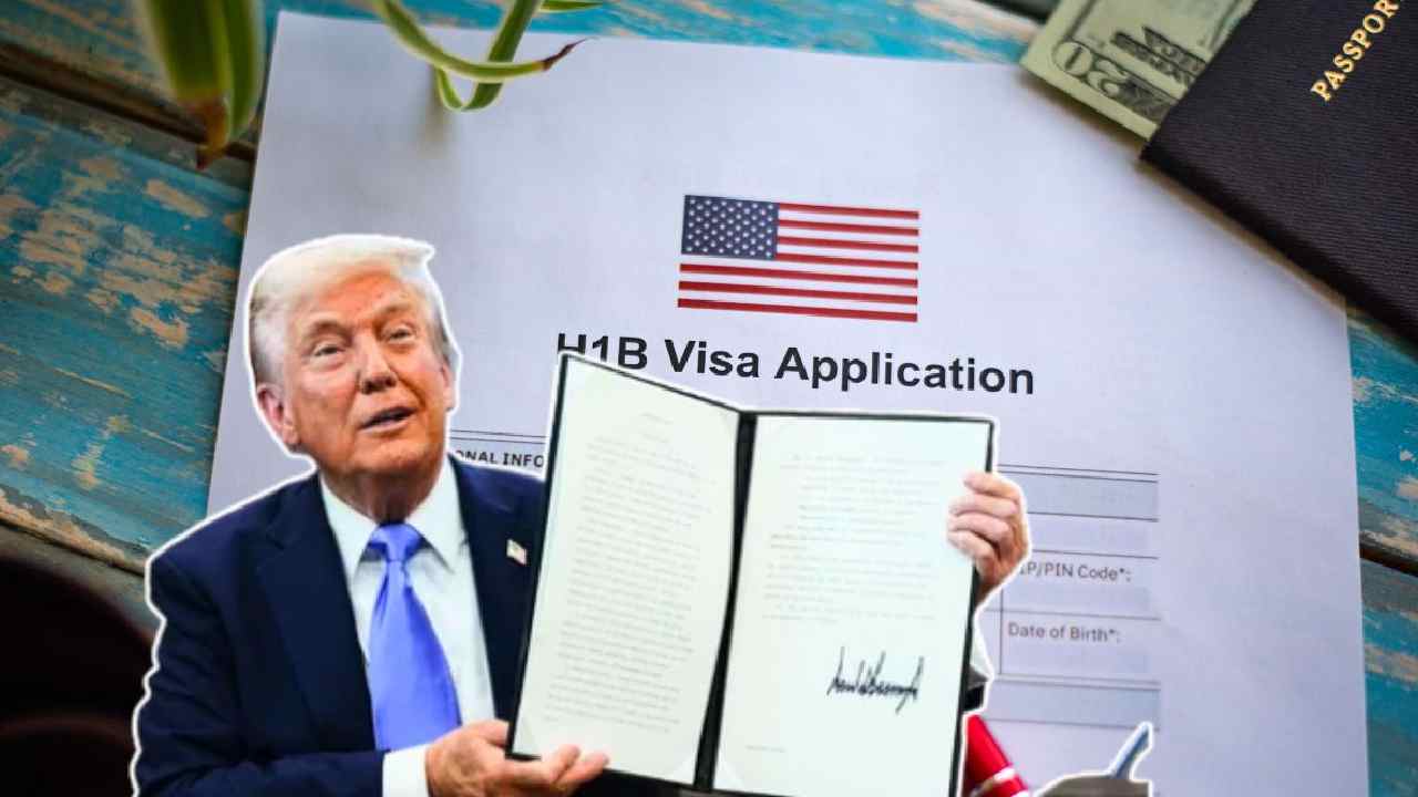 H-1B visa: “భారతదేశం అమెరికన్ కలల్ని దొంగిలిస్తోంది”.. ట్రంప్ సర్కార్ ఆరోపణ..