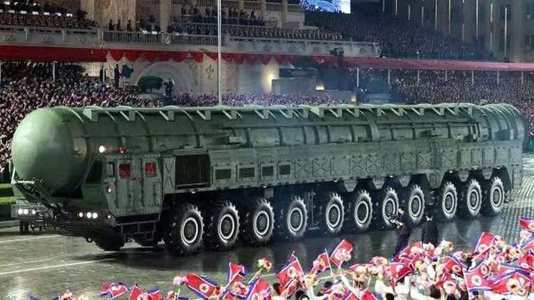 North Korea ICBM: అమెరికా టార్గెట్‌గా ఉత్తర కొరియా శక్తివంతమైన క్షిపణి ప్రయోగం.. అగ్రరాజ్యం గద్దె కదలాల్సిందే..