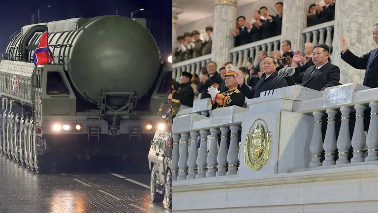 North Korea: చైనాకు ధీటుగా అణ్వాయుధ ప్రదర్శన.. బలాన్ని ప్రదర్శించిన కిమ్
