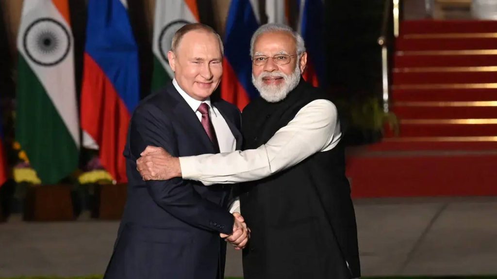 Modi Putin Birthday Call