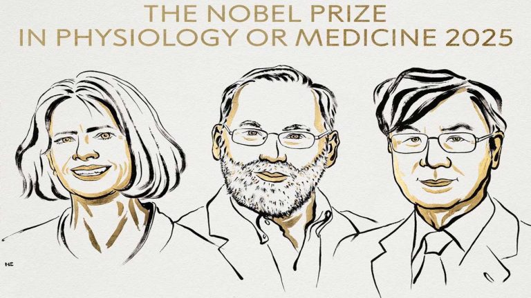 2025 Nobel Prize: వైద్య రంగంలో ముగ్గురికి నోబెల్ బహుమతి..