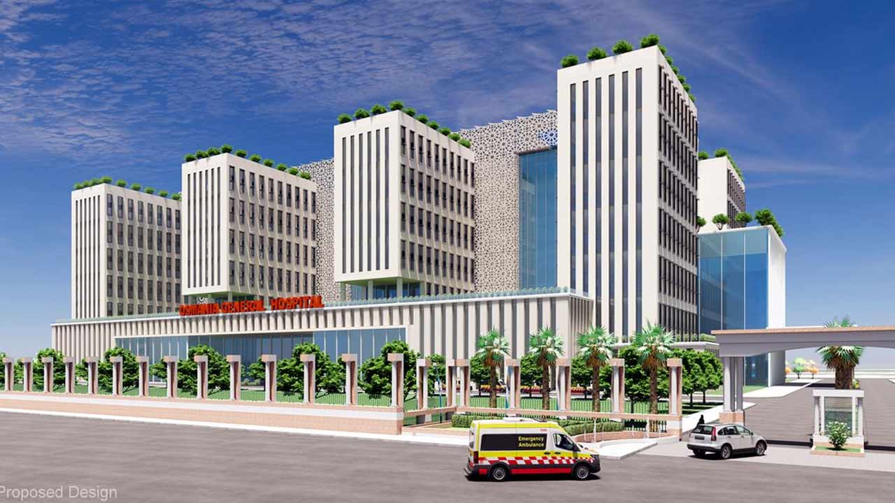 Osmania Hospital : ఉస్మానియా కొత్త ఆస్పత్రి భవనం ఎన్ని అంతస్తులో తెలుసా.?