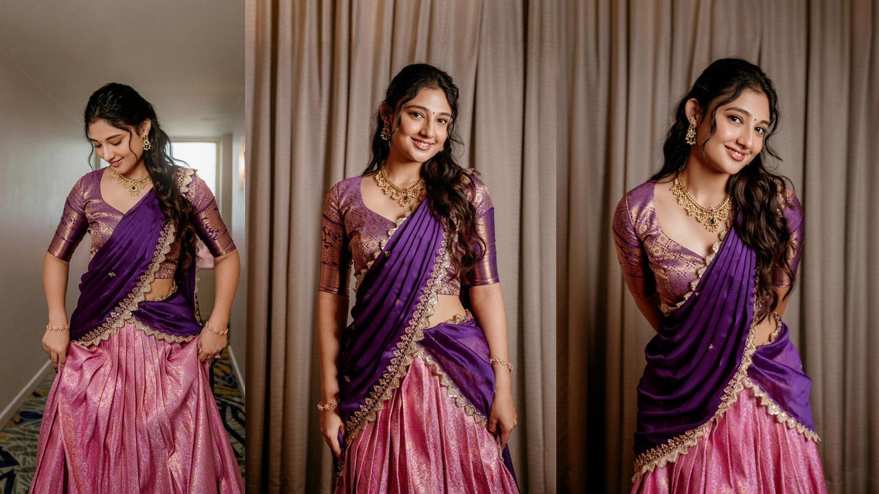 Rithika Nayak : లంగాఓణీలో రితిక నాయక్ మెరుపులు..