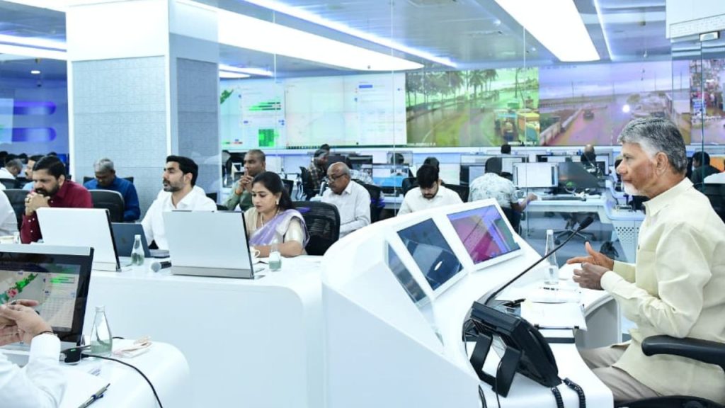 Nara Lokesh Cyclone Montha