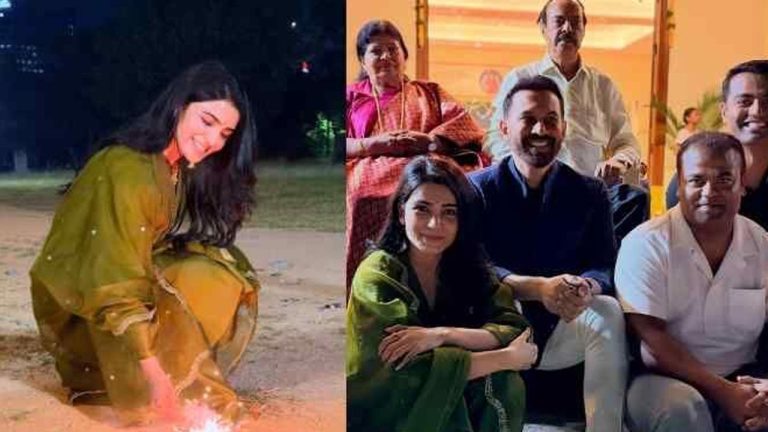 Samantha : మళ్లీ దొరికిపోయిన సమంత.. రాజ్ ఇంట్లో దీపావళి వేడుకలు