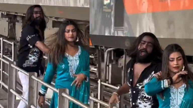 Dangerous Reel: మీ రీల్స్ పిచ్చి తగలెయ్యా.. మరీ రైల్వే వంతెనపై కూడానా..