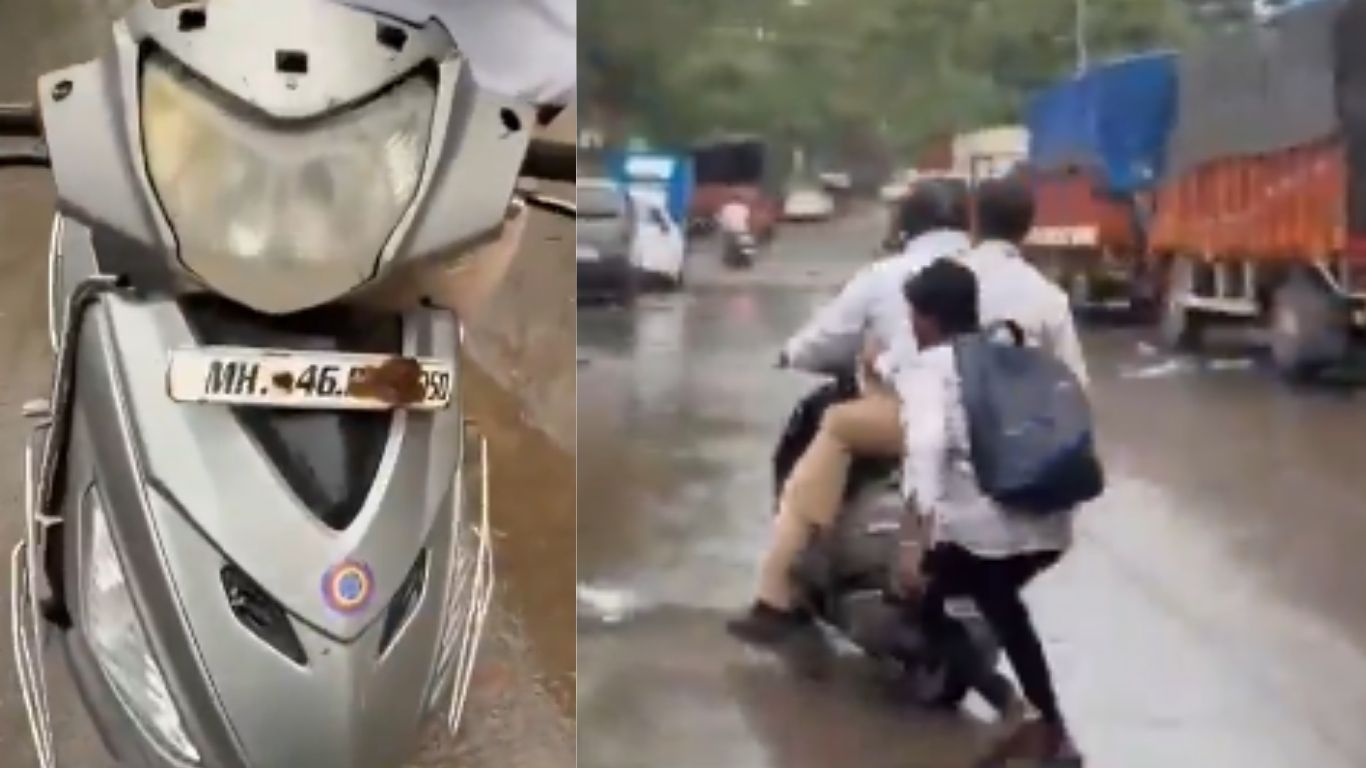 Viral Video: పోలీసులనే చలాన్ కట్టాలని నిలదీసిన యువకుడు..