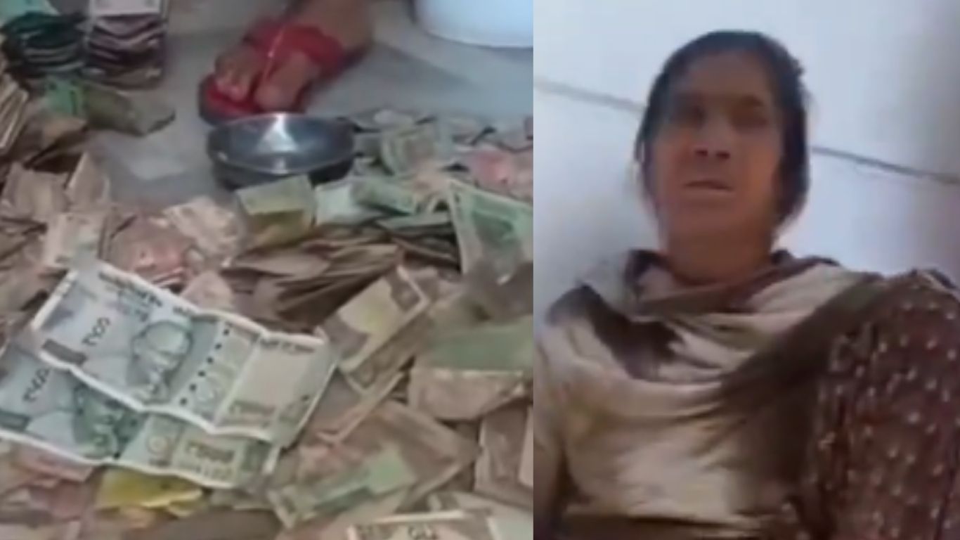 Beggar Woman: వామ్మో.. ఆమె దగ్గర అన్ని పైసలా.. నోరెళ్లబెట్టిన జనం..