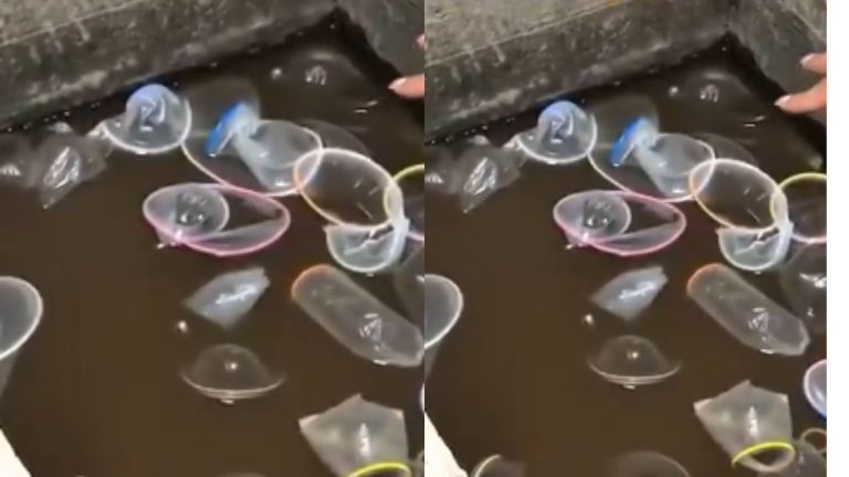 Condoms: ఏందిరా ఇది… గర్ల్స్ హాస్టల్ ముందు భారీగా కండోమ్స్