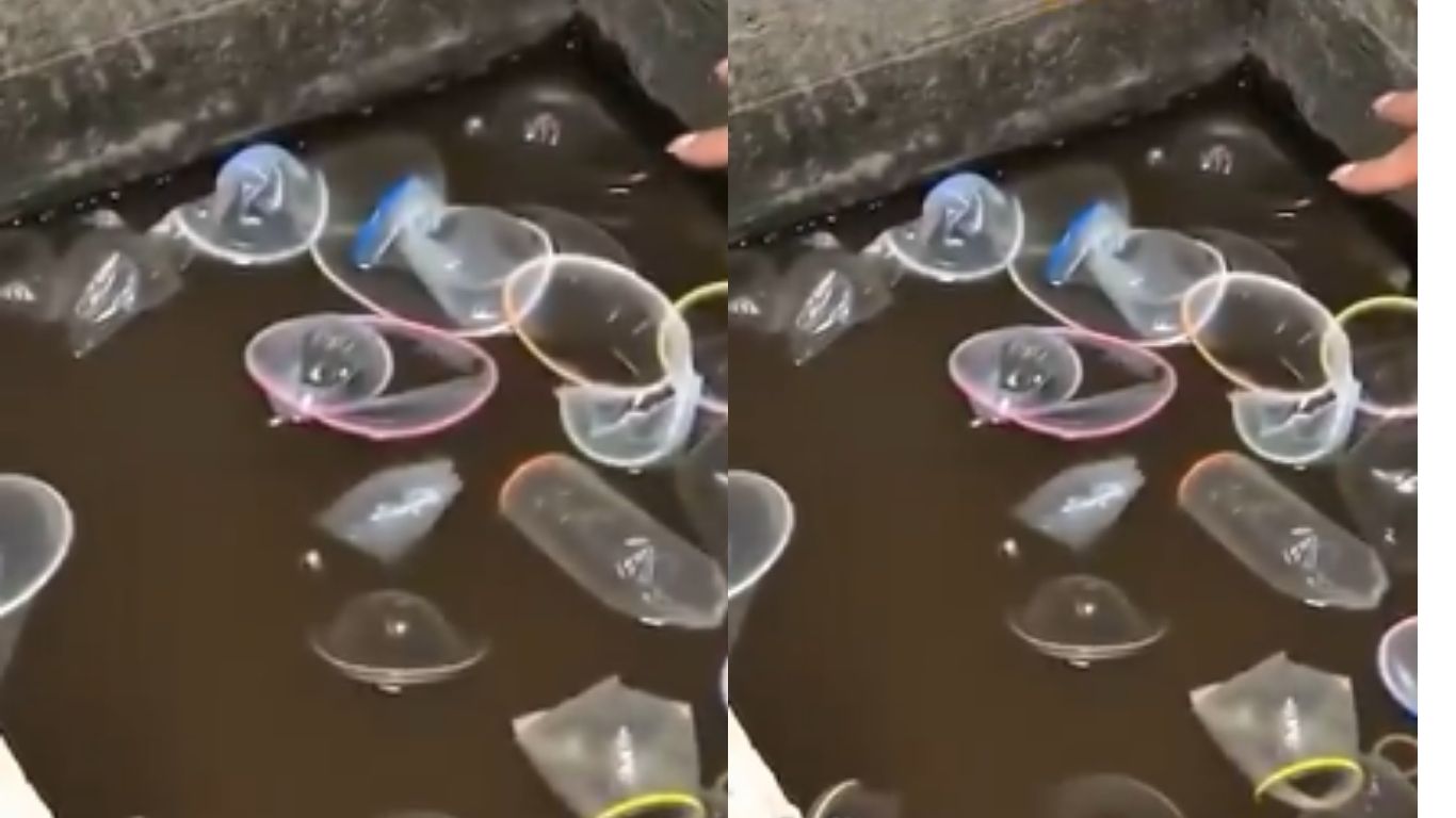 Condoms: ఏందిరా ఇది… గర్ల్స్ హాస్టల్ ముందు భారీగా కండోమ్స్