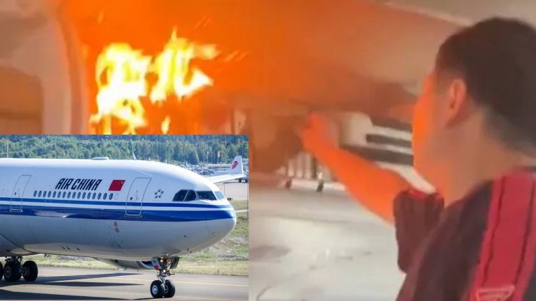 Air China: విమానం గాల్లో ఉండగానే చెలరేగిన మంటలు.. వణికిపోయిన ప్రయాణికులు