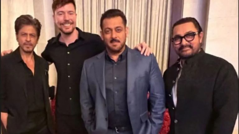 Bollywood: ఒకే ఫ్రేమ్‌లో యూట్యూబ్ సెన్సేషన్ మిస్టర్‌ బీస్ట్.. షారుఖ్, సల్మాన్, ఆమిర్ ఖాన్.. కొత్త సినిమా రాబోతోందా..?