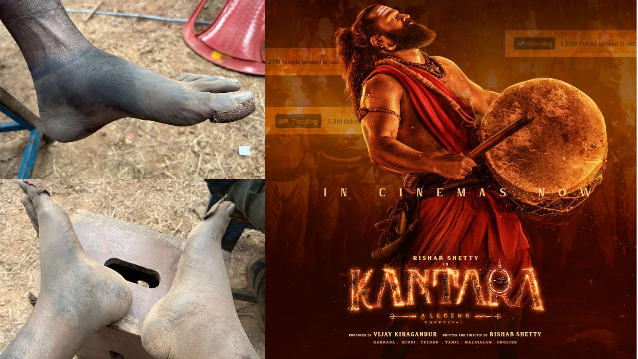 Kantara Chapter 1 : వాచిపోయిన కాళ్లు, అలసిన శరీరం – కాంతార విజయం వెనుక రిషబ్ శెట్టి గాధ