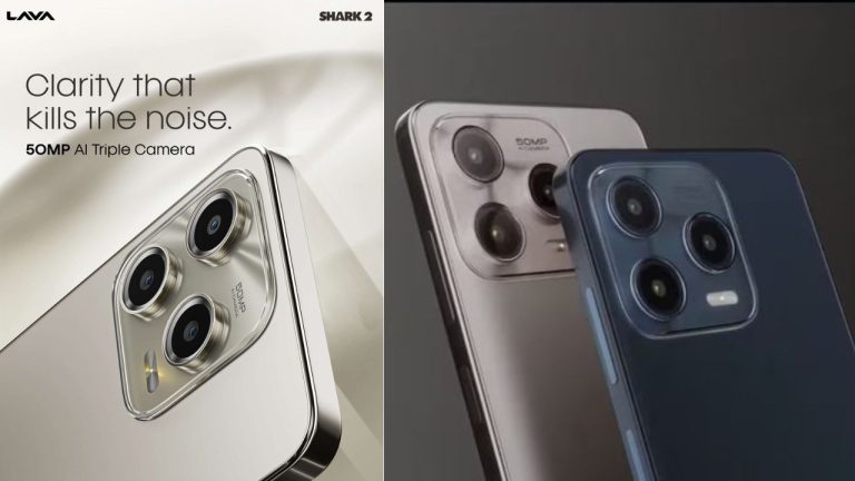 మిడ్⁭రేంజ్⁭లో 50MP AI ట్రిపుల్ కెమెరా సెటప్, సరికొత్త డిజైన్⁭తో లాంచ్⁭కు సిద్దమైన Lava Shark 2..!