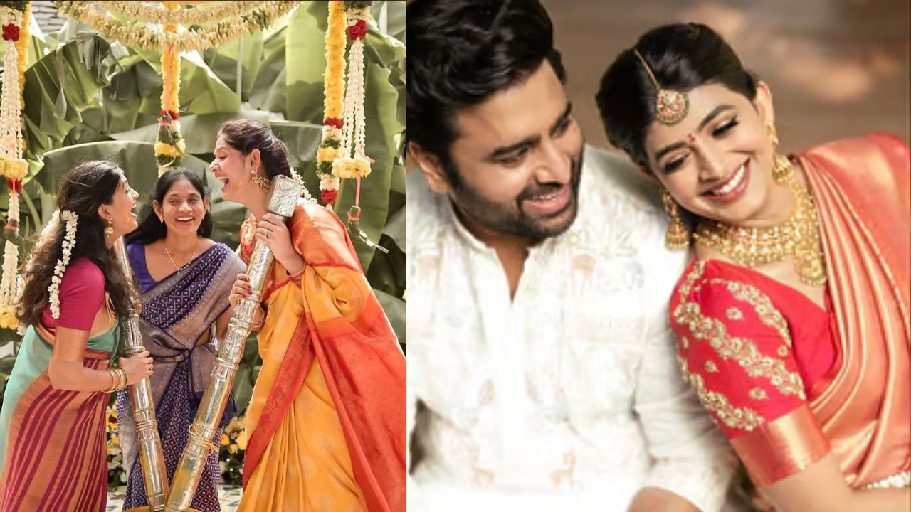 Nara Rohith : నారా రోహిత్‌- శిరీష.. హల్దీ వేడుక వీడియో చూశారా..!