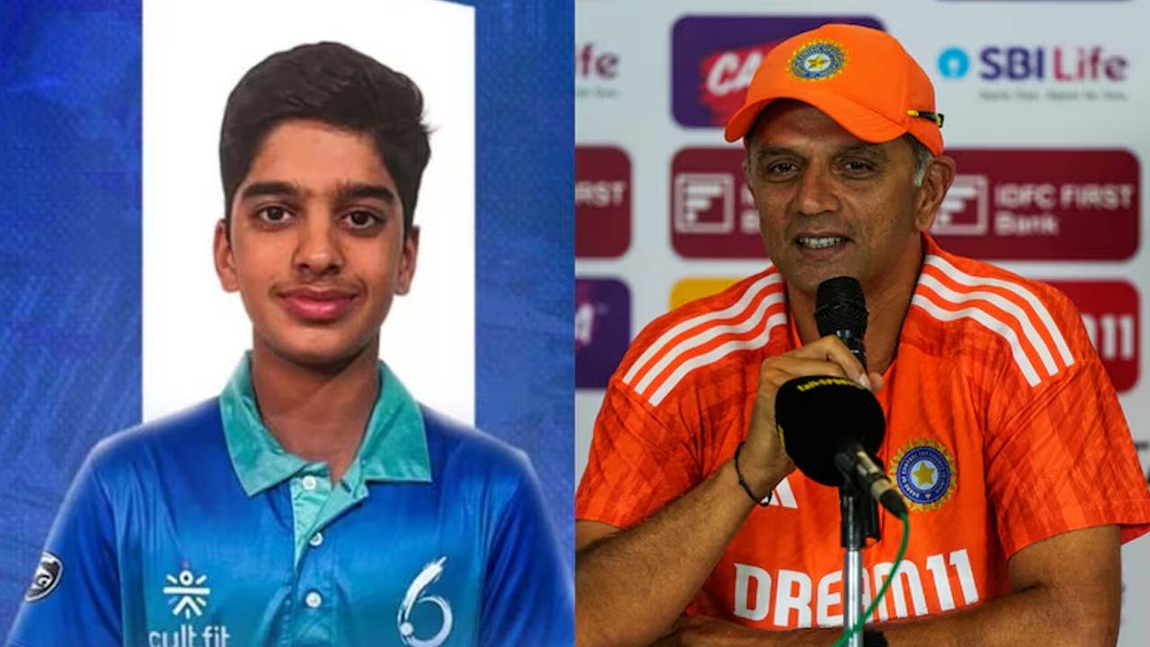 Rahul Dravid: వినూ మన్కడ్ ట్రోఫీలో కర్ణాటక జట్టుకు కెప్టెన్‌గా రాహుల్ ద్రవిడ్ కొడుకు