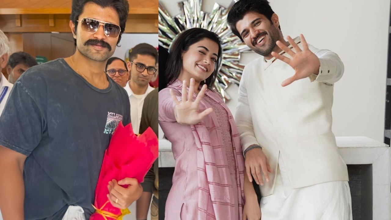 Vijay Deverakonda : ఎంగేజ్మెంట్ రింగ్ తో పుట్టపర్తిలో విజయ్ దేవరకొండ.. ఫోటో వైరల్