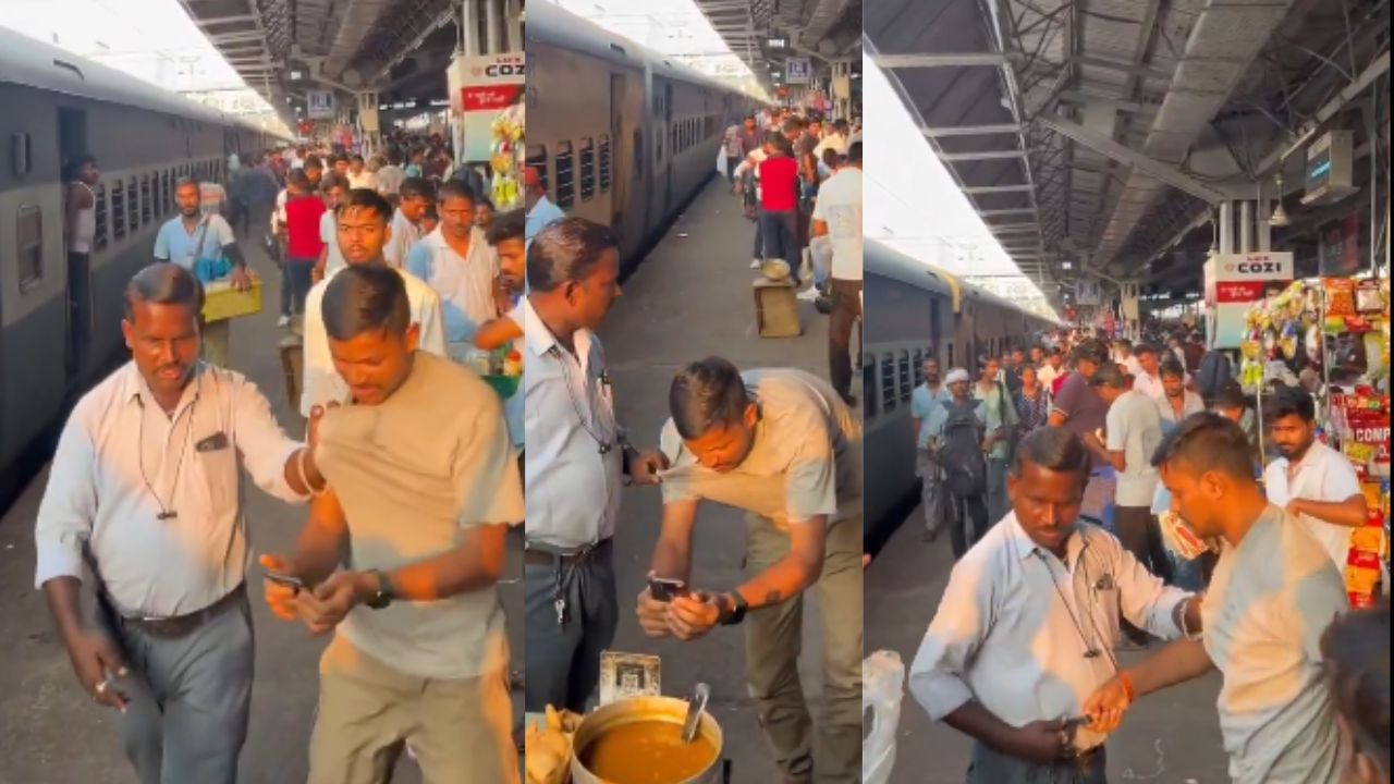 Shocking Video: సమోస కొన్న తర్వాత ఫోన్ పే ట్రాన్సాక్షన్ ఫెయిల్.. కాలర్ పట్టుకుని ప్యాసింజర్‌ ను ఘోరంగా..!