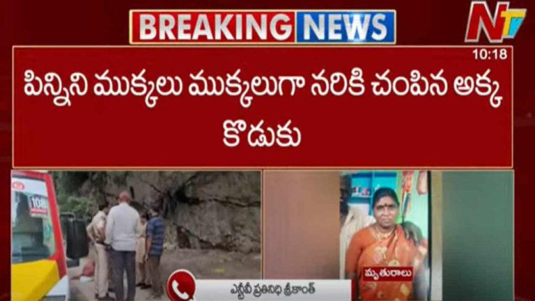 Vijayawada Horror: విజయవాడలో దారుణం: వృద్ధురాలిని ముక్కలు ముక్కలుగా నరికిన అక్క కొడుకు