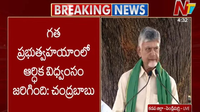 CM Chandrababu: గత ప్రభుత్వ హయాంలో ఆర్థిక విధ్వంసం జరిగింది..