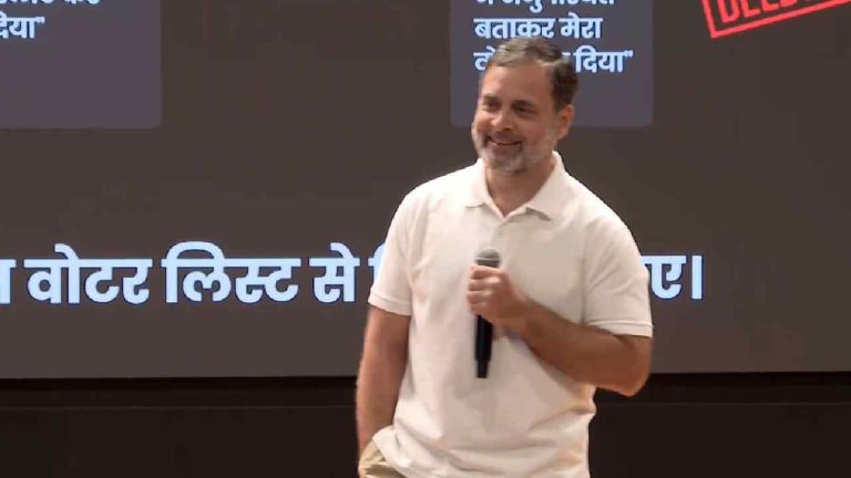 Election Commission: “కాంగ్రెస్ బూత్ ఏజెంట్లు ఏం చేస్తున్నారు”.. రాహుల్ గాంధీ ఆరోపణలపై ఈసీ..