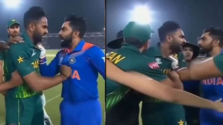 Ind vs Pak Cricketers Fight: మైదానంలో భారత్‌, పాకిస్థాన్ ప్లేయర్స్ మధ్య తీవ్ర ఘర్షణ.. గల్లాలు  పట్టుకొని కొట్టుకున్నారు..?