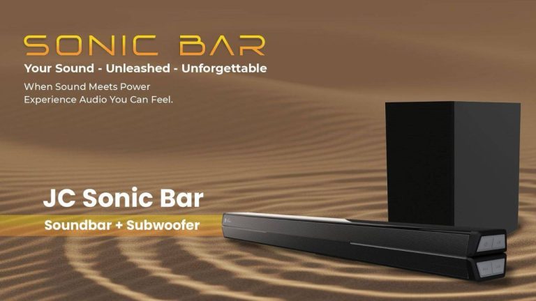 JC Soundbars: జస్ట్ కోర్సెకా నుంచి సరికొత్త సౌండ్‌బార్‌లు.. అతి తక్కువ ధరలో 200W ఆడియో ఔట్‌పుట్‌! ఇక ఇంట్లో డబిడదిబిడే