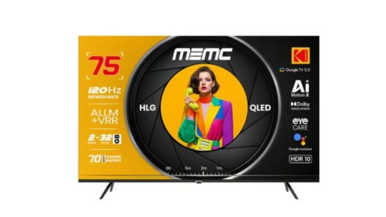 70W డాల్బీ ఆడియో స్టీరియో బాక్స్ స్పీకర్స్‌తో Kodak MotionX series లాంచ్.. ధర ఎంతంటే..?