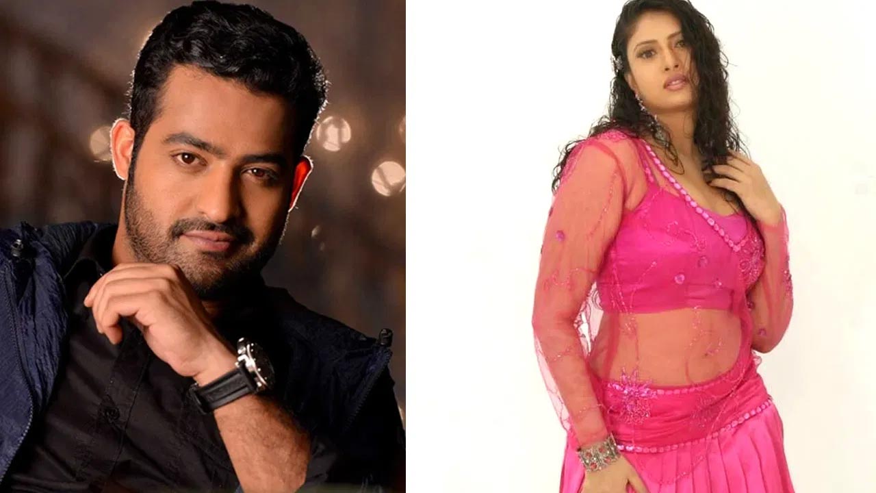 JR NTR : ఎన్టీఆర్ కు తల్లిగా, భార్యగా నటించిన హీరోయిన్ ఆమెనే..