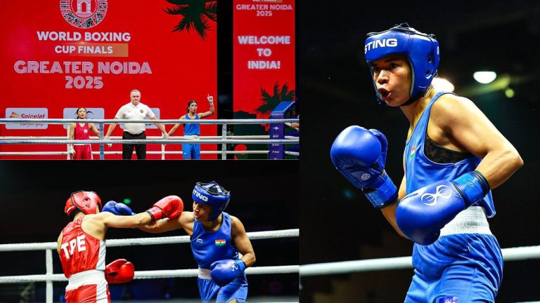 Nikhat Zareen: వరల్డ్ బాక్సింగ్ కప్‌ 2025లో స్వర్ణంతో మెరిసిన మహిళా డీఎస్పీ.. ప్రముఖుల ప్రశంసలు..!
