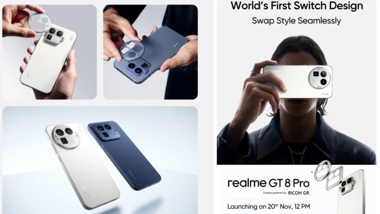 RICOH GR కెమెరా, 7000mAh బ్యాటరీతో Realme GT 8 Pro నవంబర్ 20న లాంచ్..!
