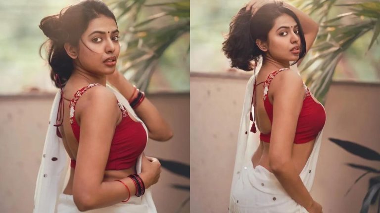 ShivathmikaRajashekar : శారీలో శివాత్మిక రాజశేఖర్ క్యూట్ ఫొటోస్