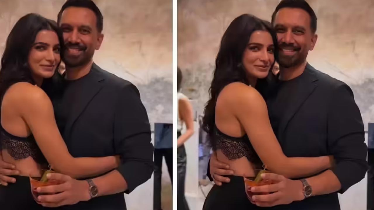 Samantha : రాజ్ నిడుమోరుకు సమంత హగ్.. కన్ఫర్మ్ చేసేస్తున్నారా..