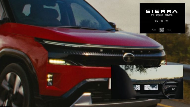 ట్రిపుల్ స్క్రీన్ లేఅవుట్‌, లెవల్-2 ADAS, పనోరమిక్ సన్‌రూఫ్ తో వచ్చేస్తున్న లెజెండ్ Tata Sierra SUV..!