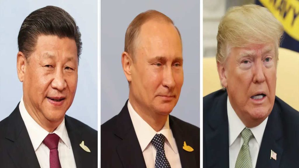 Trump, Putin, Xi Jinping