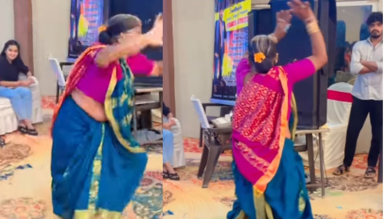 Viral Dance: ఎల్లమ్మ పాటకు పొట్టు పొట్టు ఎగిరిన వృద్ధురాలు.. షాకైన జనాలు..