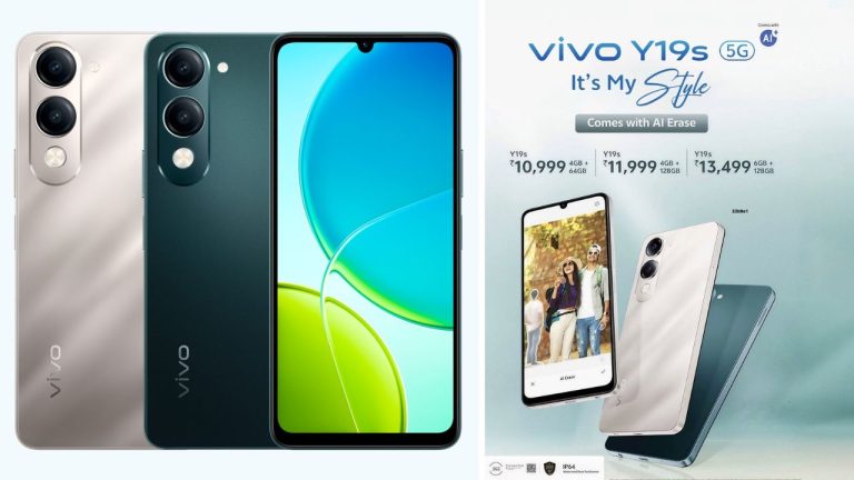 మిలిటరీ-గ్రేడ్ డ్యూరబిలిటీ, 6.74 అంగుళాల HD+ LCD స్క్రీన్, 6000mAh బ్యాటరీతో Vivo Y19s 5G లాంచ్..!