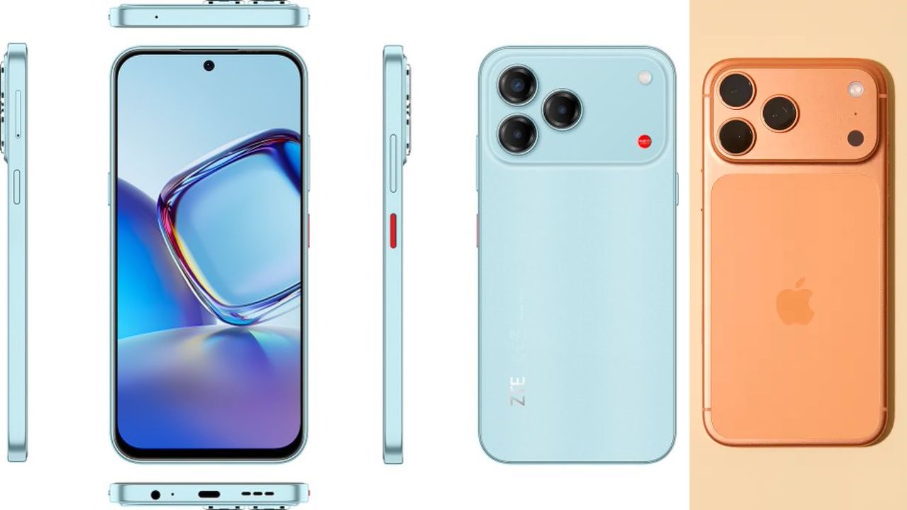 ఇదేందయ్యా ఇది.. iPhone 17 డిజైన్⁭ను పూర్తిగా వాడేశారు.. ZTE Blade V80 Vita డిజైన్ లీక్..!