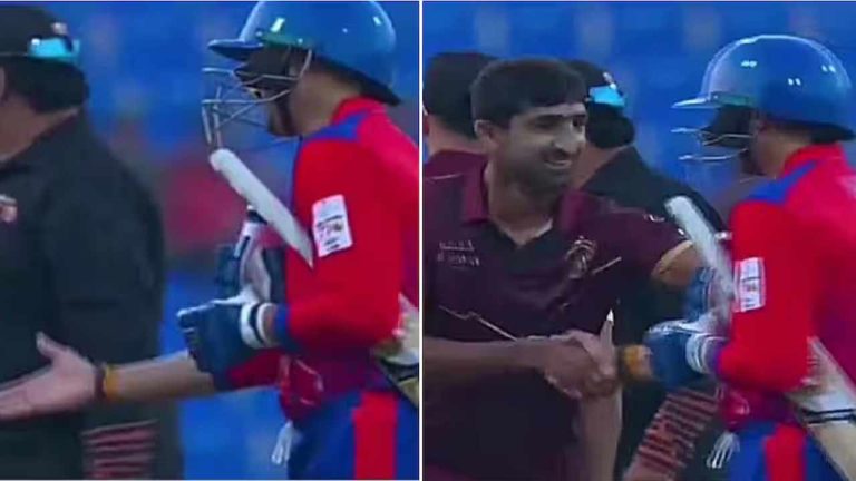 Harbhajan Singh: పాకిస్థాన్ ప్లేయర్‌కు షేక్‌హ్యాండ్ ఇచ్చిన హర్భజన్ సింగ్.. నెటిజన్స్ ఫైర్!