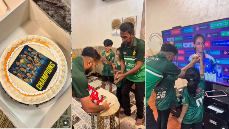 Pakistan: భారత్‌కు వరల్డ్‌ కప్.. పాకిస్థాన్‌లో కేక్ కట్‌ చేసి సంబరాలు..(వీడియో)