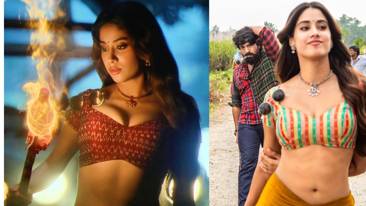 Chikiri : లంగావోణీ వేసినా, శారీ కట్టినా జాన్వీ ఎక్స్ పోజింగ్ చేయాల్సిందేనా..?