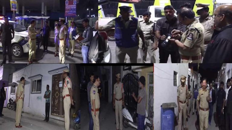 CP Sajjanar: అర్ధరాత్రి సీపీ సజ్జనార్ పెట్రోలింగ్.. రౌడీషీటర్ల ఇళ్లలో తనిఖీలు