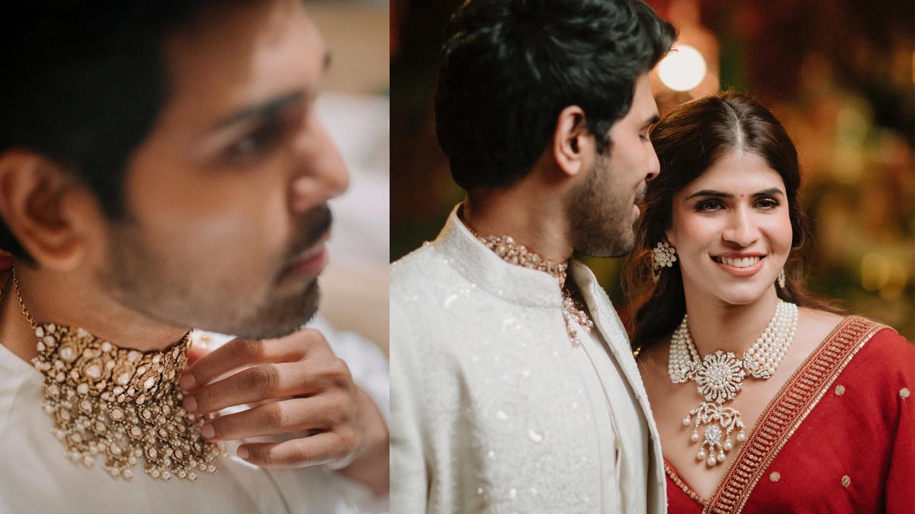 Allu Sirish : మెడలో నెక్లెస్ తో శిరీష్‌ ఎంగేజ్ మెంట్.. తాజా ఫొటోలు చూశారా
