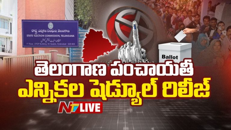 Telangana : పంచాయతీ ఎన్నికల షెడ్యూల్ విడుదల.. మూడు విడతల్లో పోలింగ్.. అమల్లోకి ఎలక్షన్ కోడ్