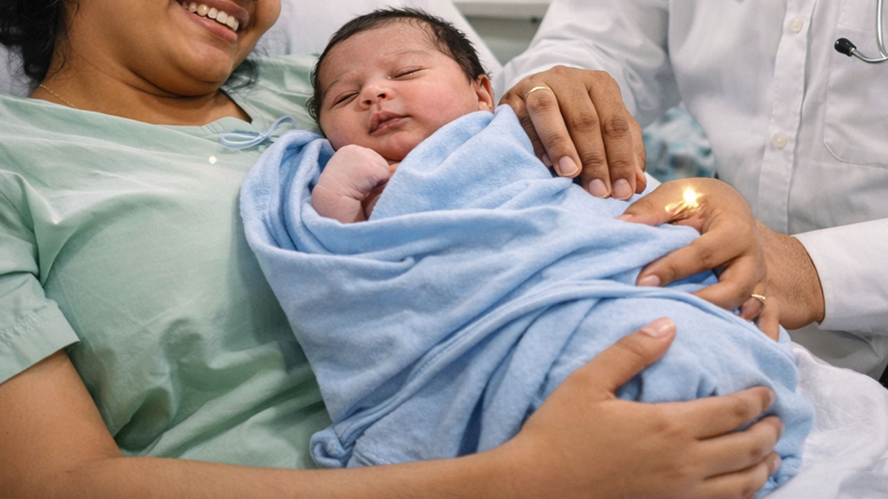 Anakapalli: ఇయర్ ఎండ్ లో పుట్టిన వండర్ బేబీ.. ఏకంగా 4.8 కేజీలు!